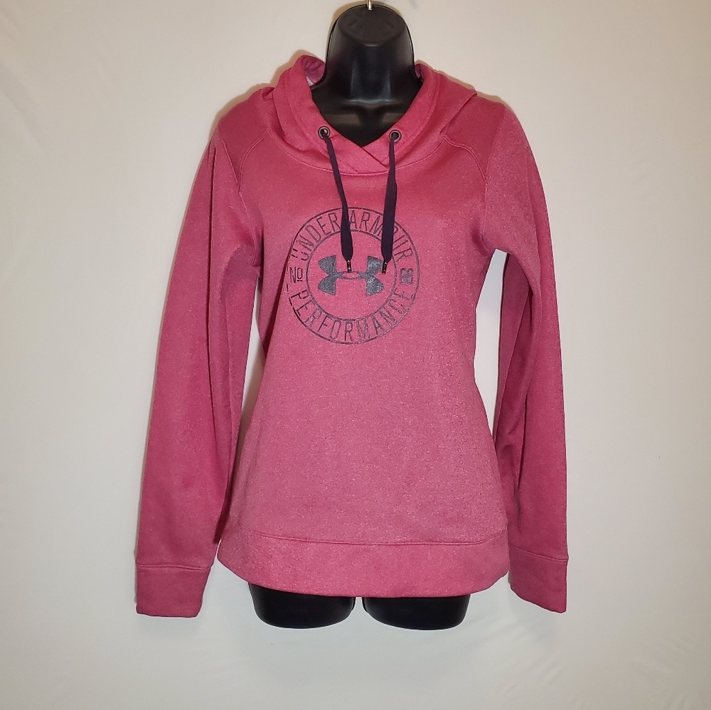  WOMENS UNDER ARMOUR PERFORMANCE HOODED SWEATSHIRT